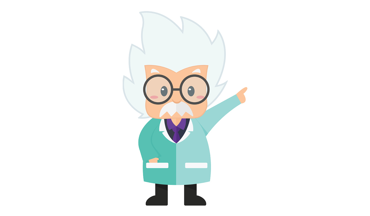 Illustration of Albert Einstein