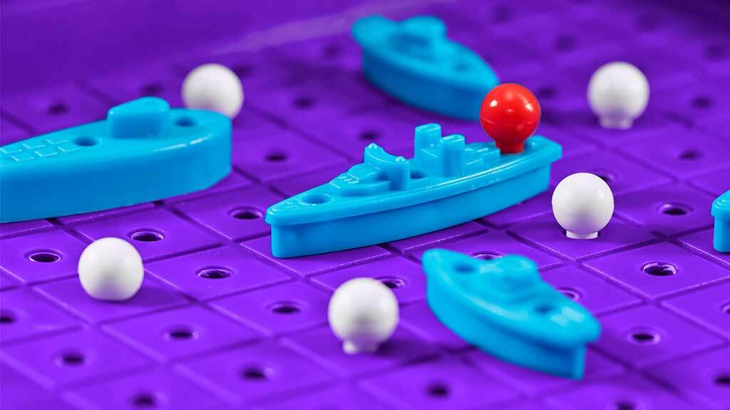 Illustration of battleship game