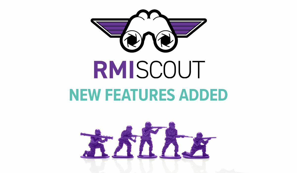Purple toy men under cover slide for RMI scout