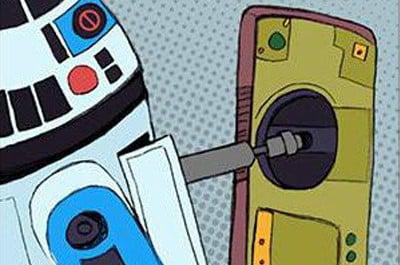 Illustration of R2D2