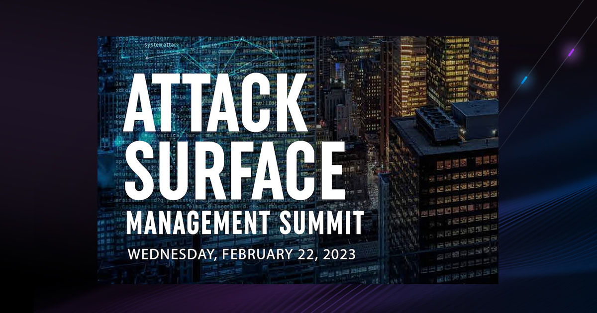 Bishop Fox is the Presenting Sponsor at the 2023 Attack Surface Management Summit Wednesday, February 22, 2023.