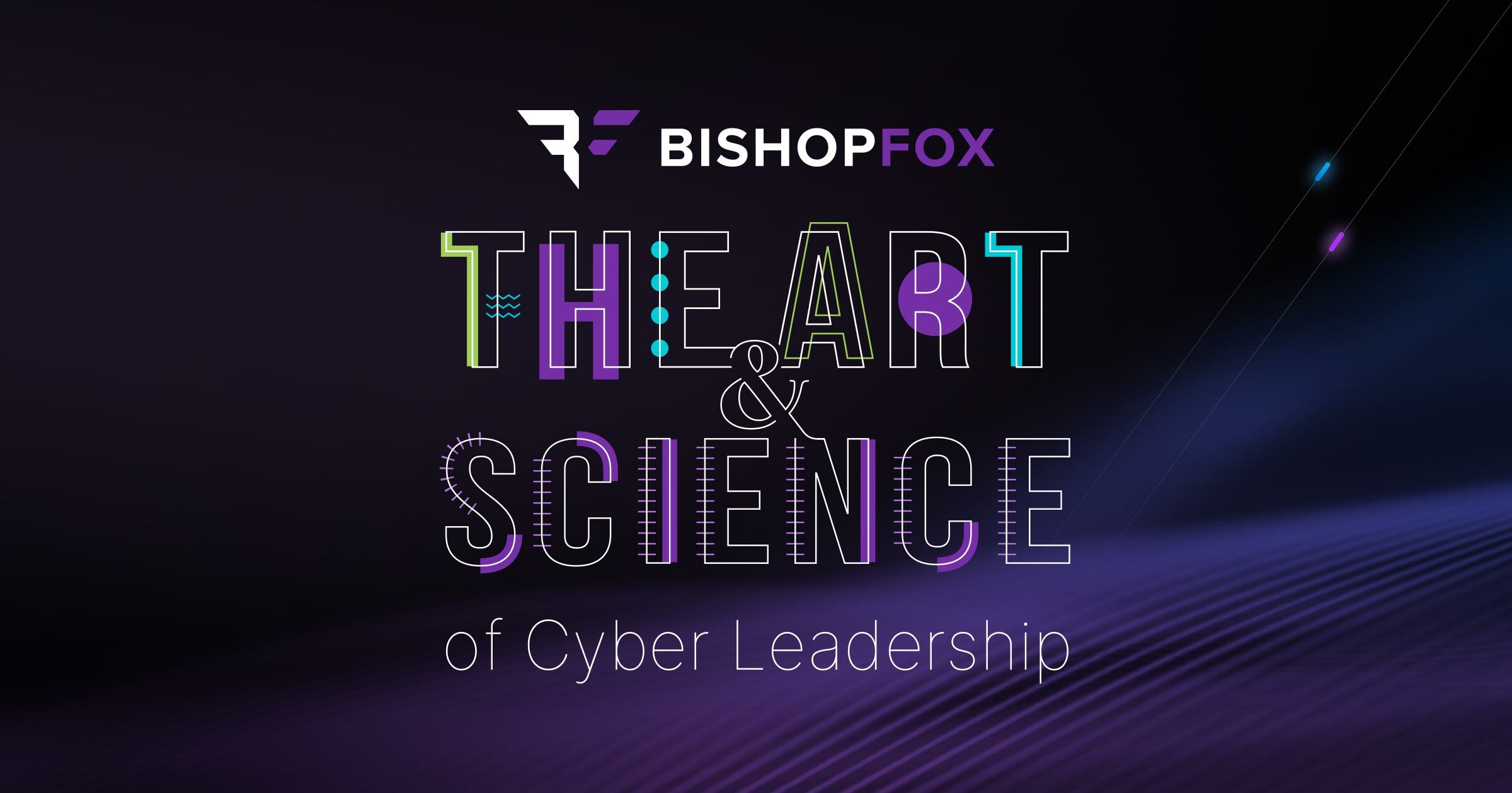 The Art & Science of Cyber Leadership logo over dark background