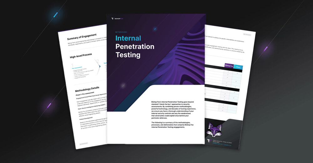 Internal Penetration Testing Methodology overview.
