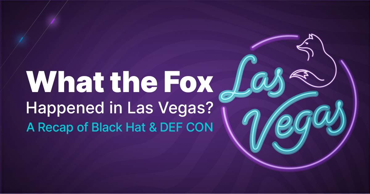 Bishop Fox Las Vegas Sign with Fox. What the Fox Happened in Las Vegas?.