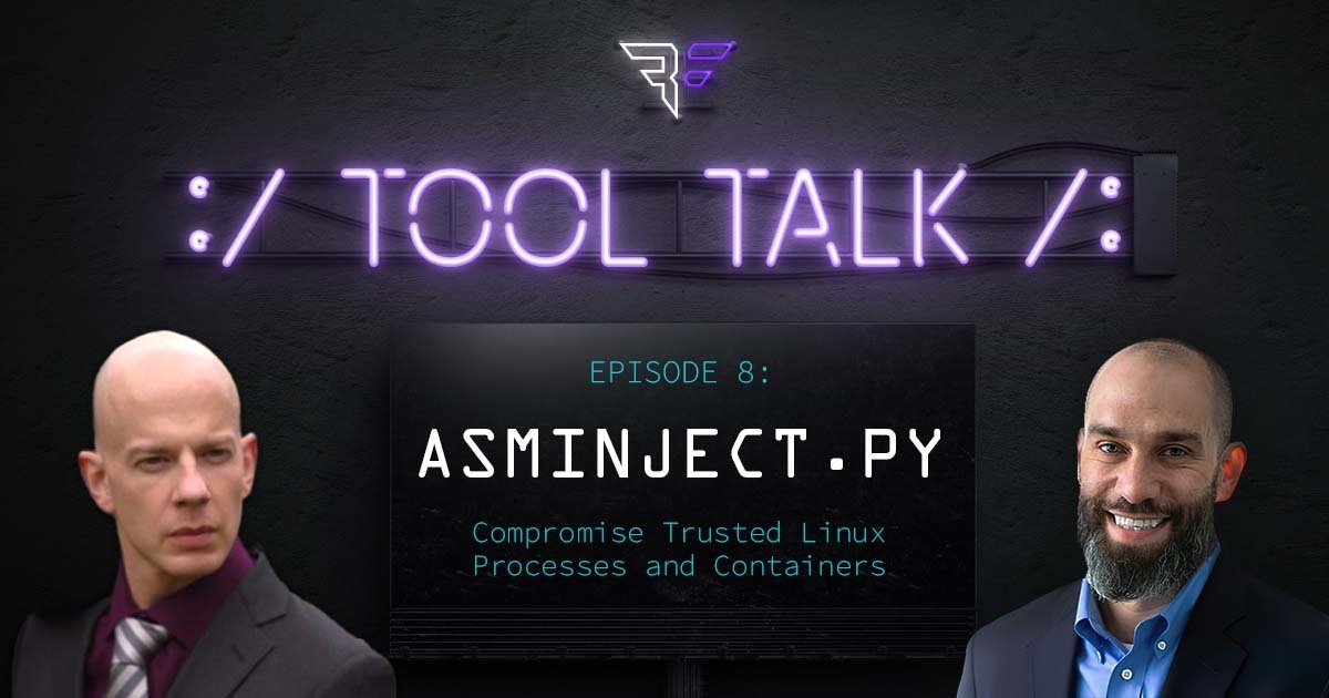 Bishop Fox Tool Talk Episode 8 asminject.py