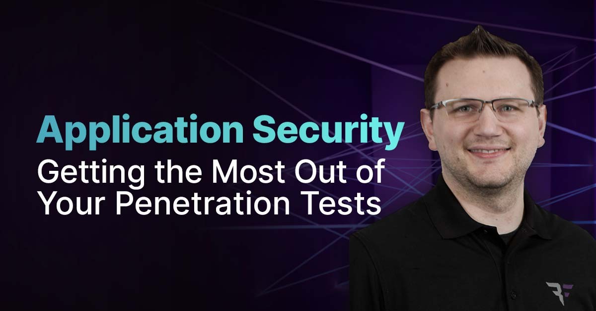 Application Security webcast with Dan Petro headshot