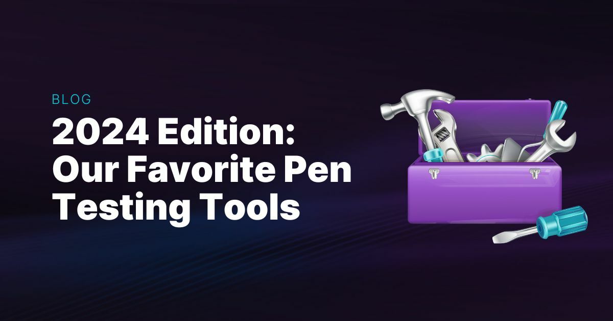 Purple toolbox with teal tools and title of blog post.