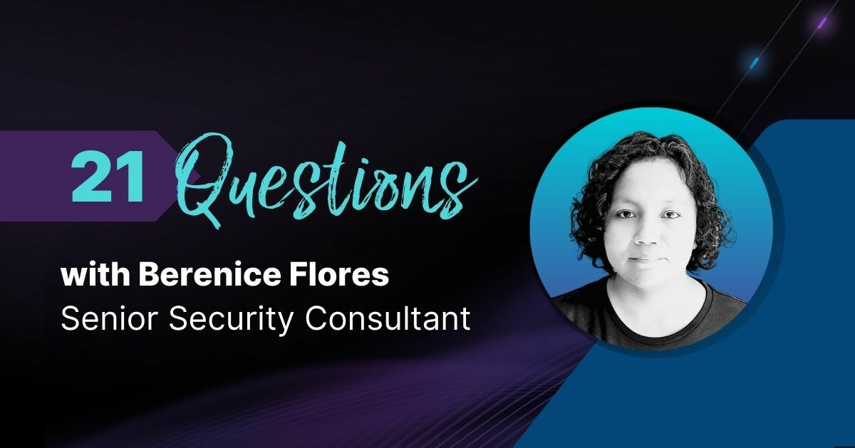 Video of 21 Questions series with Berenice Flores