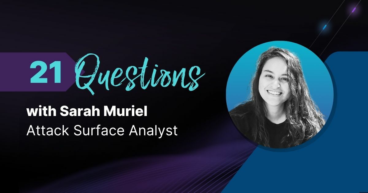 Video of 21 Questions series with Sarah Muriel