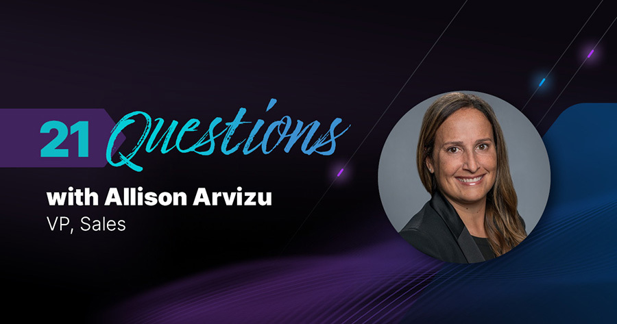 Video of 21 Questions series with Allison Arvizu