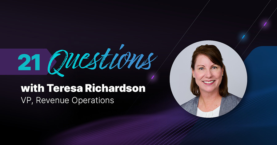 Video of 21 Questions series with Teresa Rirchardson