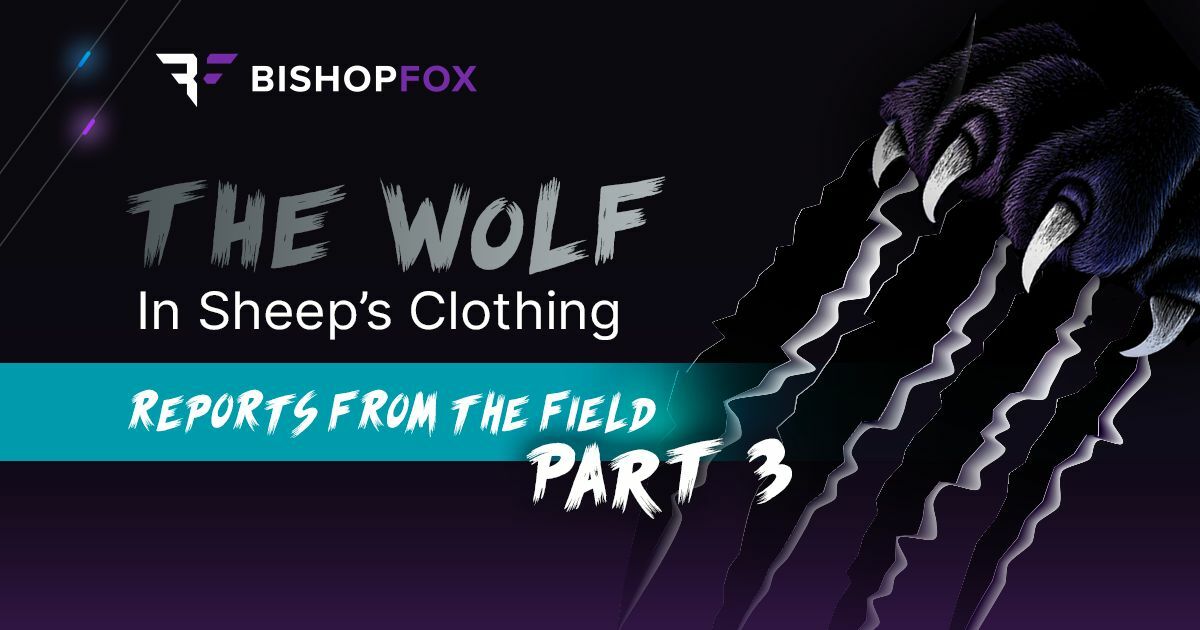 Wolf's claws scratching across screen