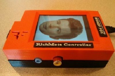 Large orange remote controller