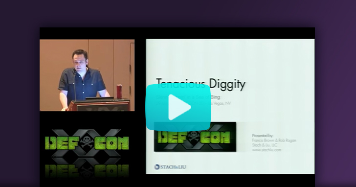 Watch our Def con 20 2012 tenacious diggity video