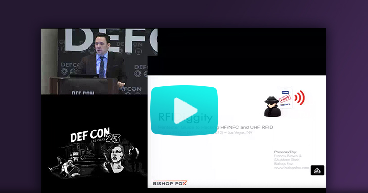 Watch our Def con 23 2015 rfidiggity pentester guide to hacking hf nfc and uhf rfid video