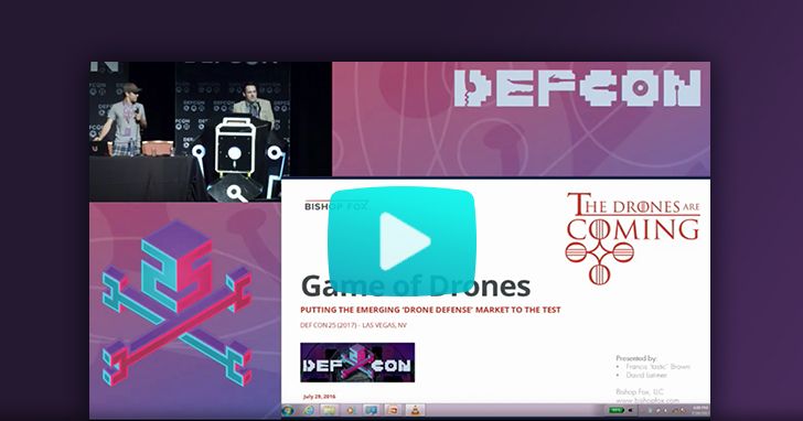 Watch our Def con 25 2017 game of drones video