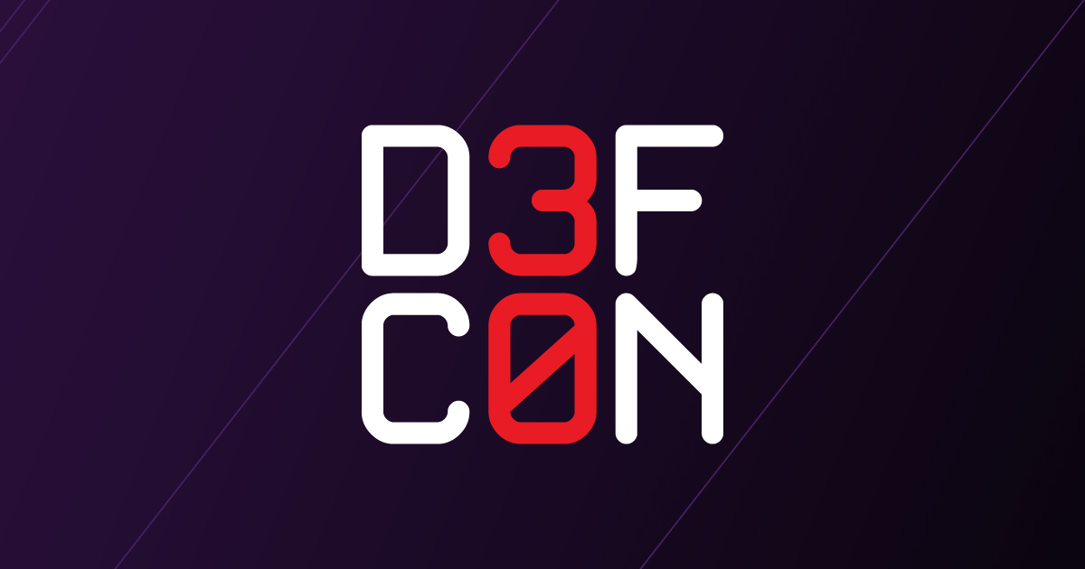 defcon 30 logo on dark purple background