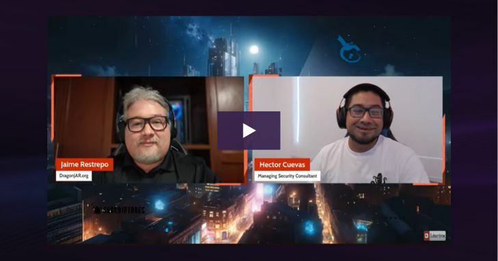video thumnail of DragonJAR Forum organizers and Hector Cruz
