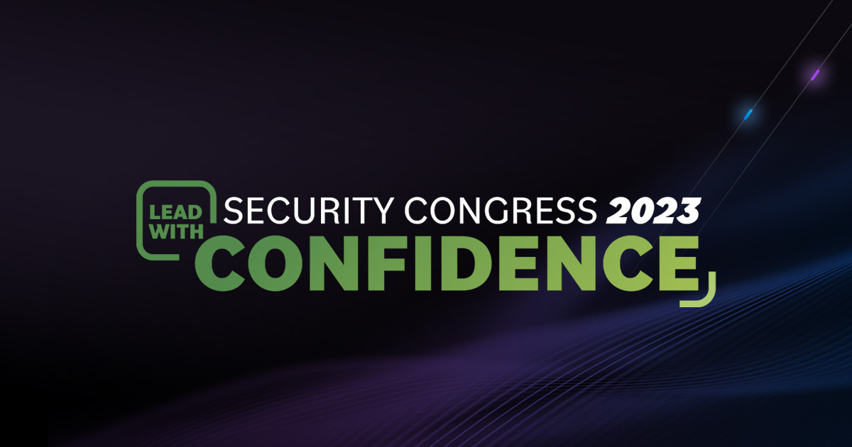 ISC2 Security Congress 2023 with Bishop Fox background.