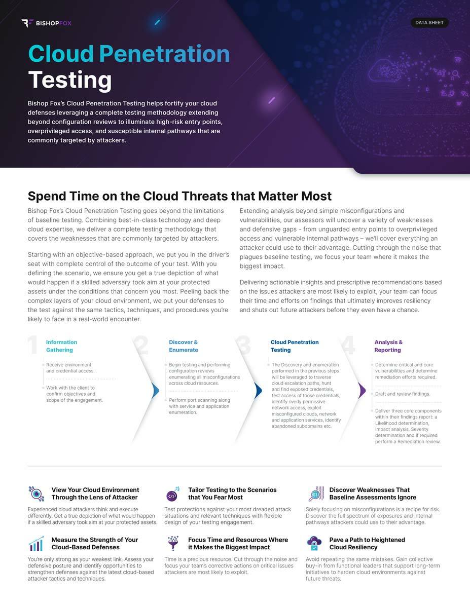 PREVIEW DS Cloud Penetration Testing