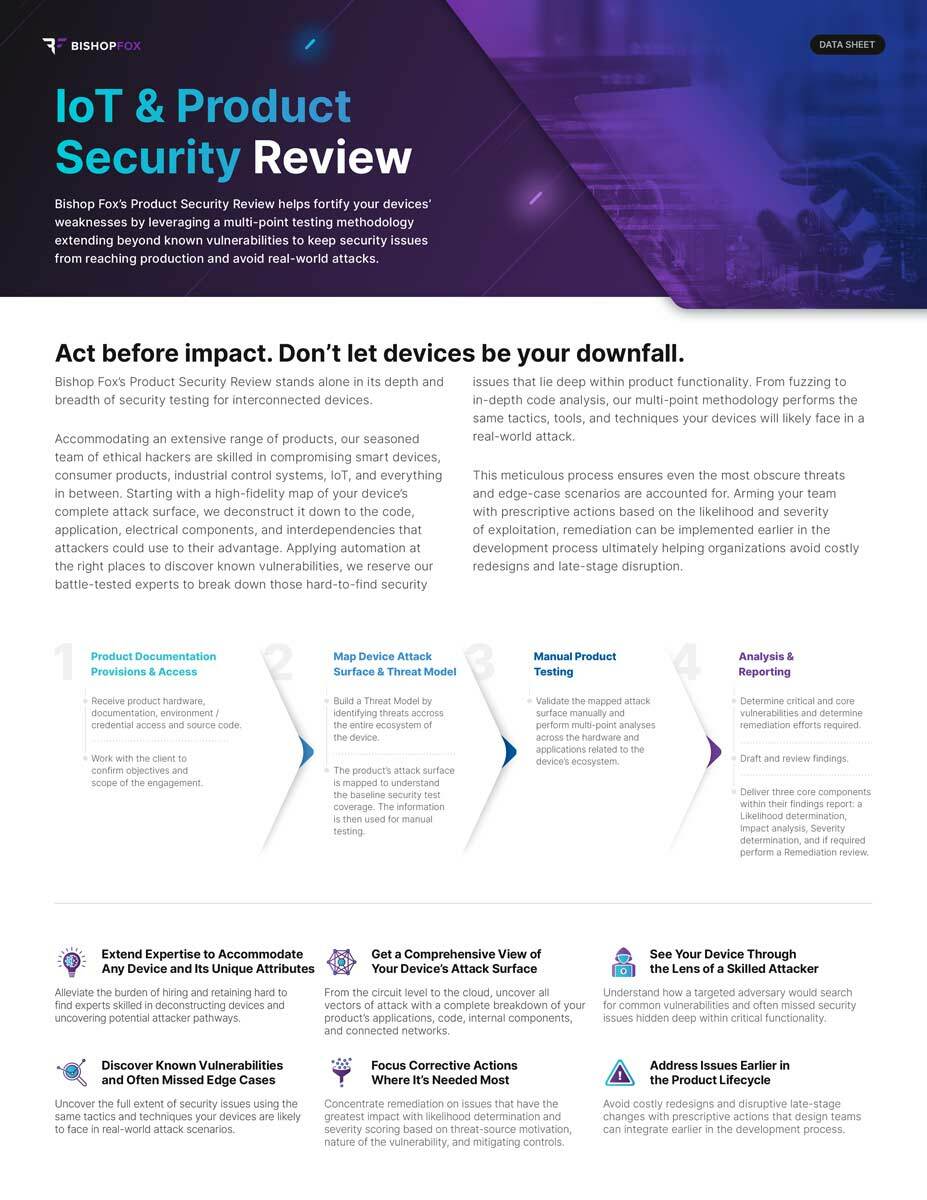 PREVIEW DS Product Security Review