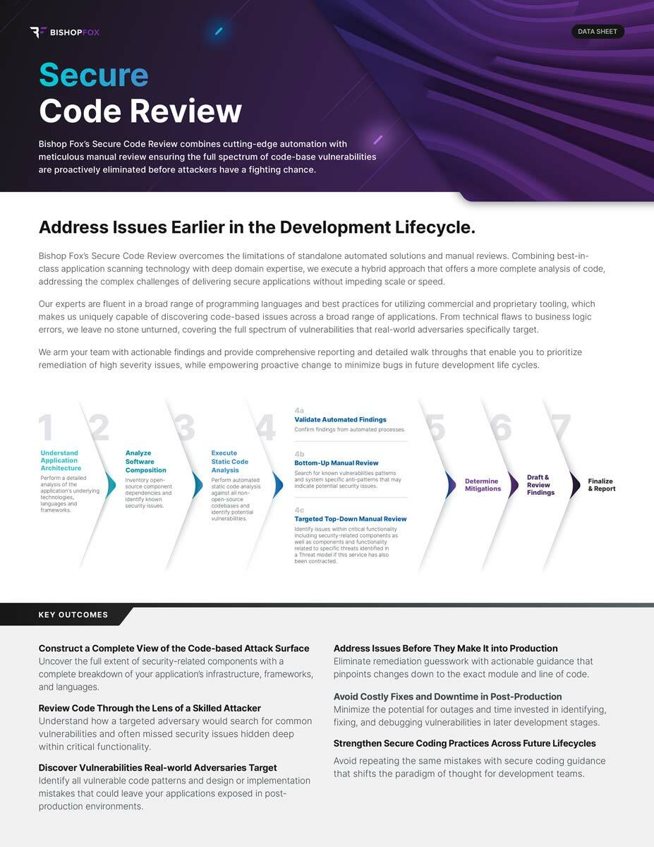 PREVIEW DS Secure Code Review