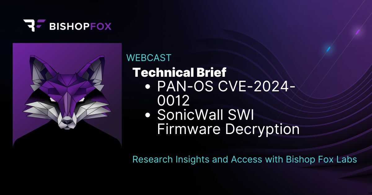 Technical Brief #1 title with polygon fox head.