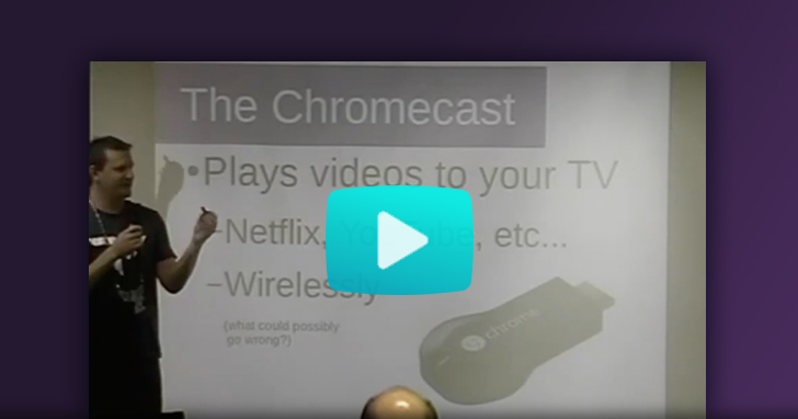 Watch our Toorcon 15 2013 rickrolling your neighbors with google chromecast 2 video