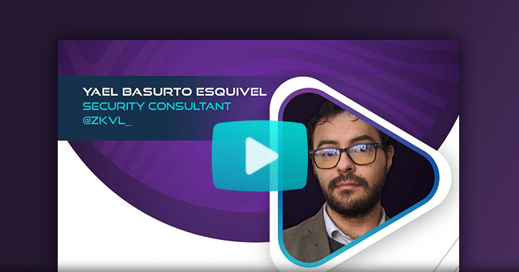 Yael Basurto Esquivel headshot on video thumbnail with play button.