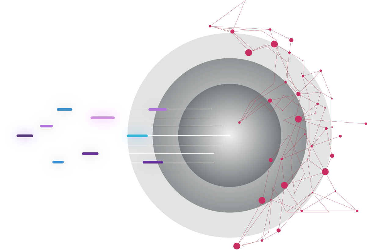 Abstract representation of security operation teams using continuous integration security testing tools to conduct offensive security penetration testing.
