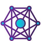 Attack surface discovery icon.