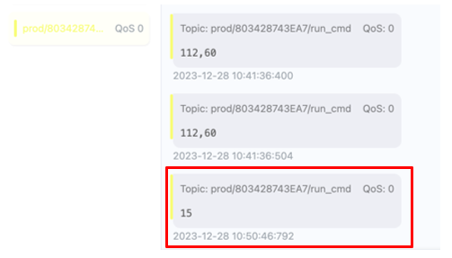 Imitating client receiving command from account that shouldn’t be authorized