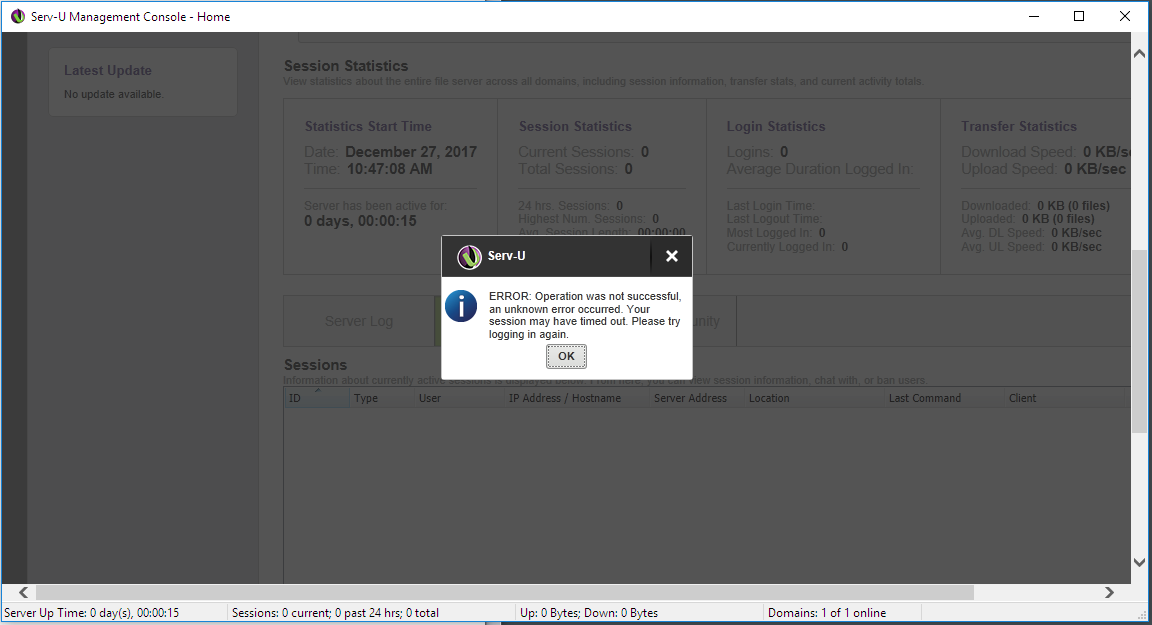 Denial of Service vuln found in SolarWinds (since remediated)